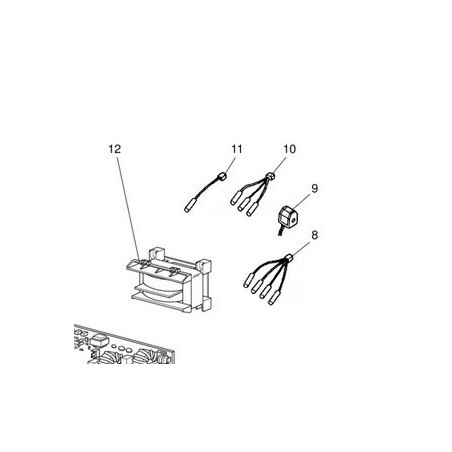 jeu de sondes mitsubishi electric E02938308 E22D36308