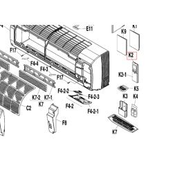 TELECOMMANDE  ARC453A3   2P145357 15 DAIKIN Ref: 1840472