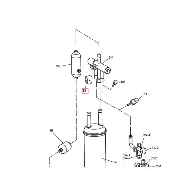 BOBINE VANNE 4 VOIES    4P193899 1 DAIKIN Ref: 301361P