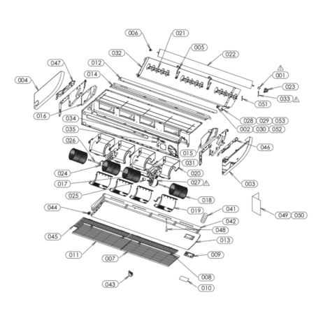 MOTEUR DE VENTILATION TOSHIBA Réf:43T21445