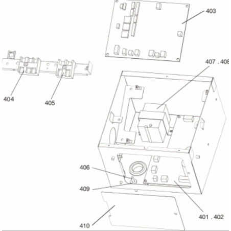 PLATINE DE CONTROLE MITSUBISHI Réf:S70K20310