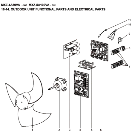 CARTE DE CONTROLE MITSUBISHI Réf: T2WEMN451