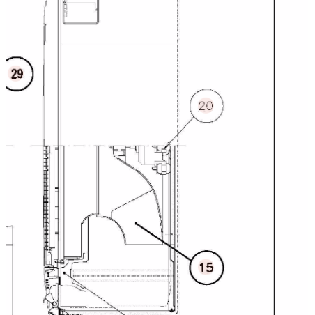 MOTEUR DE VENTILATION HITACHI Réf:E01119