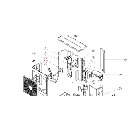 MOTEUR VENTIL R03039033392 DAIKIN Ref: 4009588