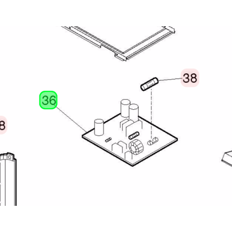 PLATINE DE PUISSANCE HITACHI RÉF: HWRAC35FPAA01