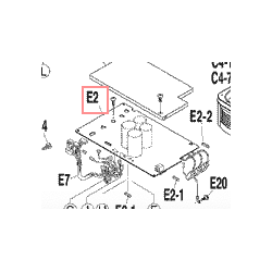 PLATINE CONTROLE  3F008505 1 DAIKIN Ref: 1719282