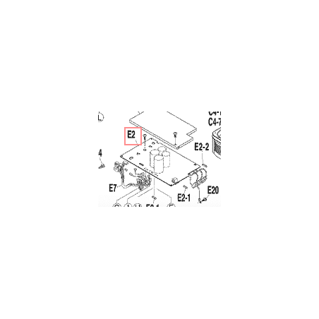 PLATINE CONTROLE  3F008505 1 DAIKIN Ref: 1719282