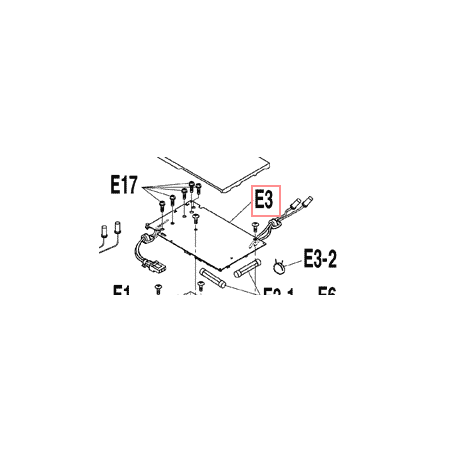 PLATINE 3F011667 8 DAIKIN Ref: 5010201