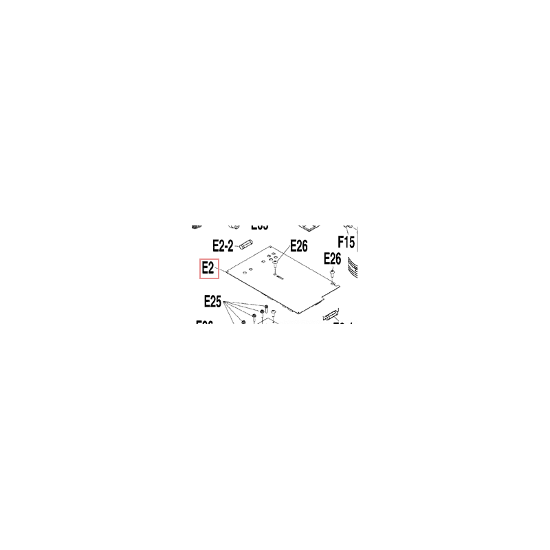 PLATINE DE CONTROLE     3F020992 2 DAIKIN Ref: 2195283