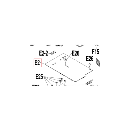 PLATINE DE CONTROLE     3F020992 2 DAIKIN Ref: 2195283