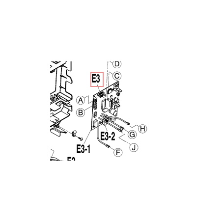 PLATINE DE CONTRÔLE 3F011643 2 DAIKIN Ref: 2069175