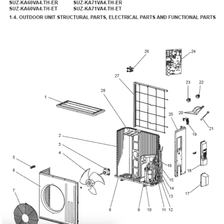 PLATINE INVERTER MITSUBISHI Réf: E27A84451