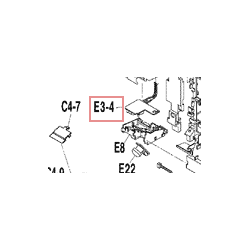 PLATINE RECEPTION  3F007251 1 DAIKIN Ref: 1662898