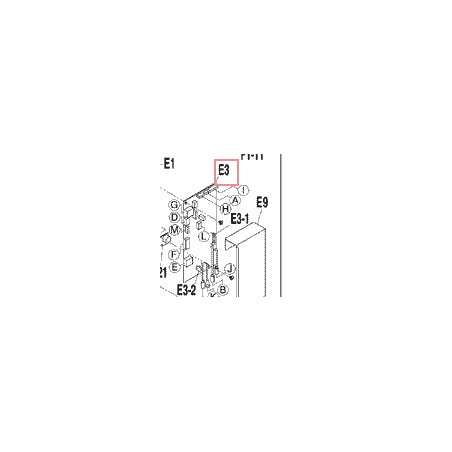PLATINE CONTROLE 3F008646 1 DAIKIN Ref: 1720369