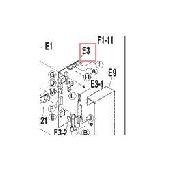 PLATINE CONTROLE   3F008646 2 DAIKIN Ref: 1720376