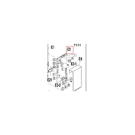 PLATINE CONTROLE  3F008646 3 DAIKIN Ref: 1720383