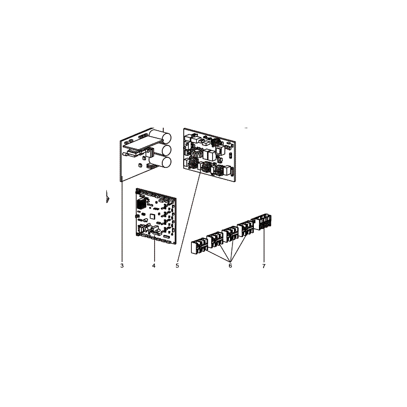 CARTE ÉLECTRONIQUE MITSUBISHI RÉF: E22D36444