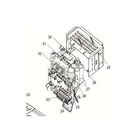 CARTE CONVERTER MITSUBISHI RÉF: T7WF00310