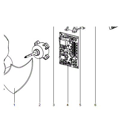 PLATINE DE CONTROLE MITSUBISHI RÉF: T2WERS451