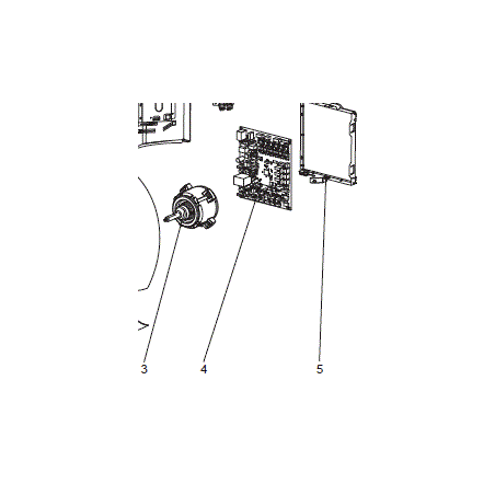 PLATINE DE CONTROLE MITSUBISHI RÉF: T7WGR1315