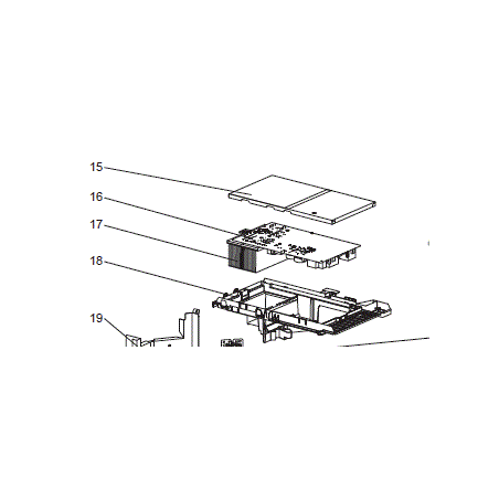 PLATINE DE PUISSANCE MITSUBISHI RÉF: T7WAW1323