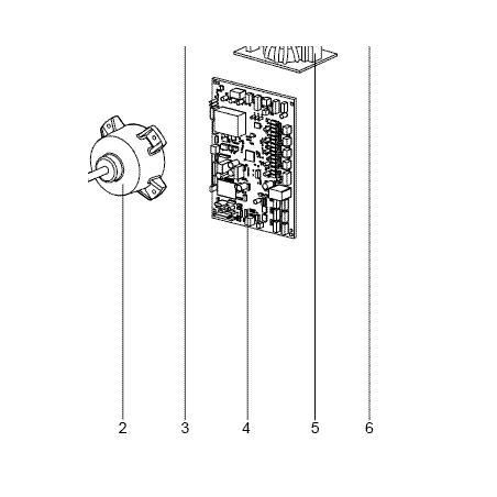 PLATINE DE CONTROLE MITSUBISHI RÉF: T2WF4N451