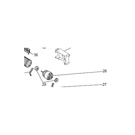 MOTEUR DE VENTILATION MITSUBISHI: T7WE24762
