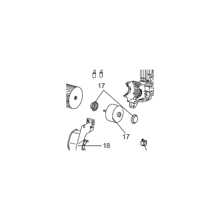 MOTEUR DE VENTILATION MITSUBISHI RÉF: E22C92300