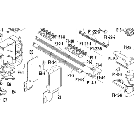 VOLET HORIZONTAL 3P101537 1 DAIKIN Ref: 142330J