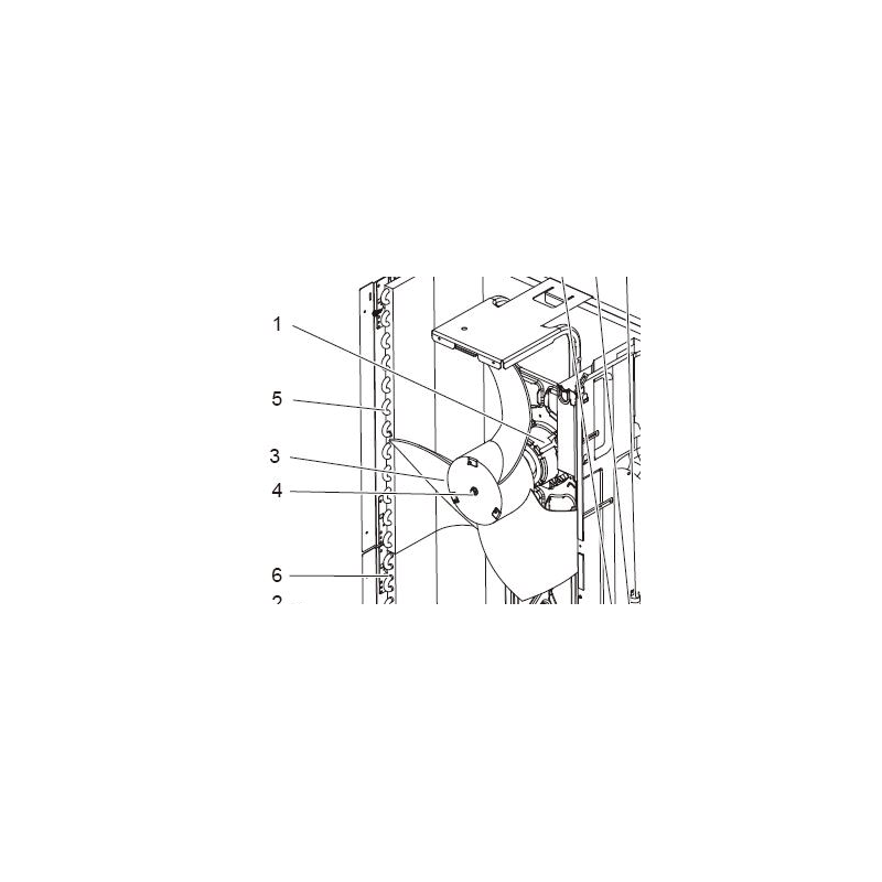 MOTEUR DE VENTILATION MITSUBISHI RÉF: S70E15763