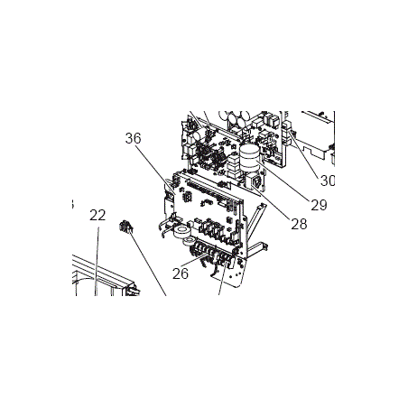 PLATINE DE CONTROLE MITSUBISHI RÉF: S70E40315