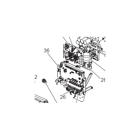 PLATINE DE CONTROLE MITSUBISHI RÉF: S70E45315