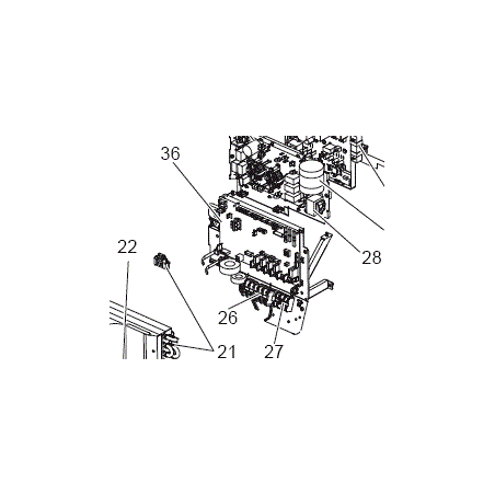 PLATINE DE CONTROLE MITSUBISHI RÉF: S70E40315