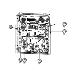 PLATINE INVERTER A5P 2P219253 3 DAIKIN Ref: 5002312 2