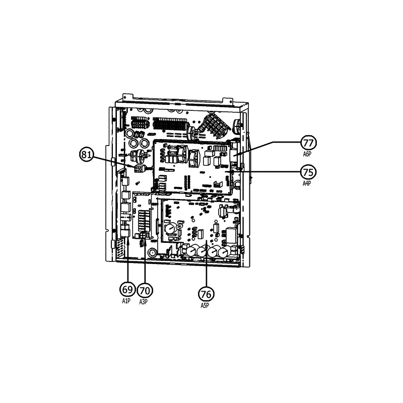 PLATINE INVERTER A5P 2P219253 3 DAIKIN Ref: 5002312