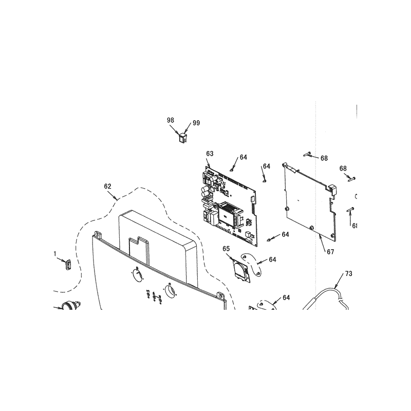 PLATINE 3P454036 2 E DAIKIN Ref: 5031902