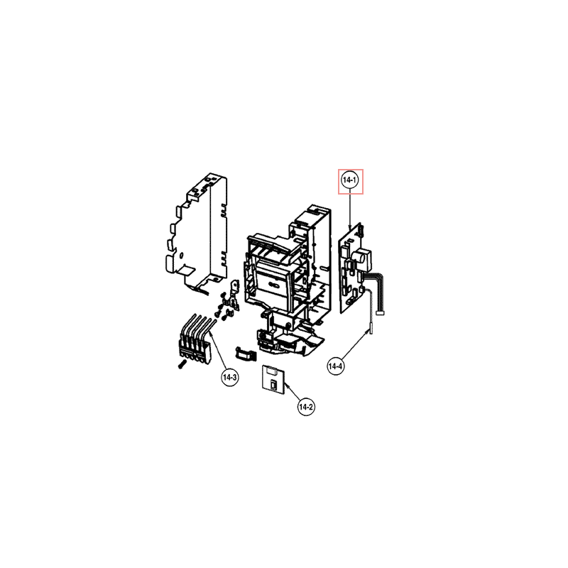 MODULE CONTRÔLE   2P553177 2 DAIKIN Ref: 4024109