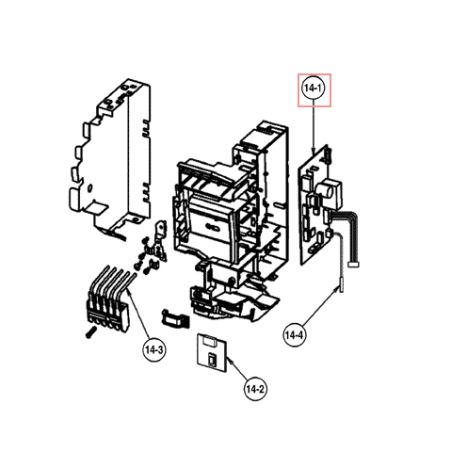 MODULE CONTRÔLE   2P553177 2 DAIKIN Ref: 4024109
