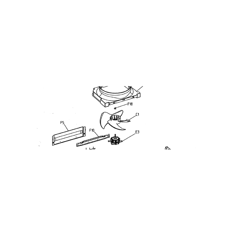 HELICE DE VENTILATION RX(Y)Q8 12P7W1B DAIKIN Ref: 300638P