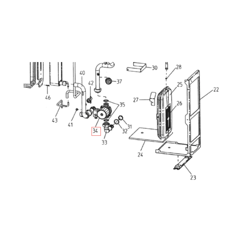 REPAIR KIT PUMP REPLACEMENT DAIKIN Ref: 5038807