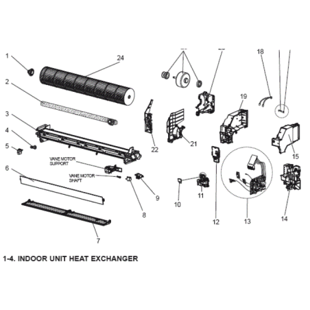 PLATINE DE CONTROLE MITSUBISHI Réf :G2W002410