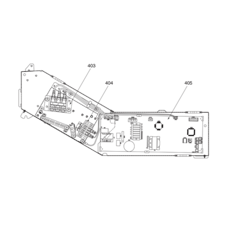 PLATINE DE REGULATION TOSHIBA Réf:43T6V364