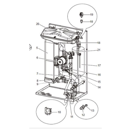 ECHANGEUR A PLAQUE MITSUBISHI Réf:S70C25408