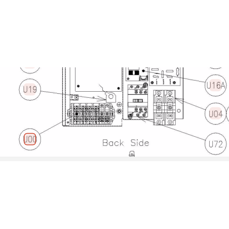 BORNIER ELECTRIQUE HITACHI Réf:E00987