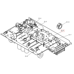 H_PLATINE EC13038 3(A)   2P376360 3 C DAIKIN Ref: 5023156 2