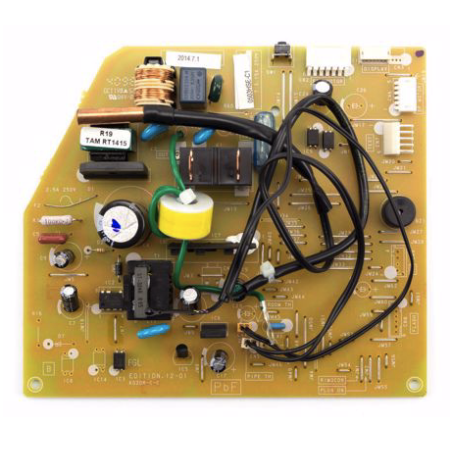 Platine régulation avec sonde de reprise et sonde évaporateur climatisation réversible inverter ASYA07LCC Atlantic