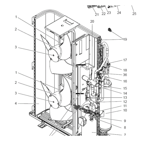 MOTEUR DE VENTILATION MITSUBISHI Réf:R01E46221
