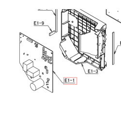 PCB ASSY EX13011 60B DAIKIN Ref: 5042629