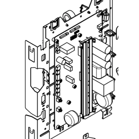 PCB ASSY EC16004 27 (C) DAIKIN Ref: 5041641