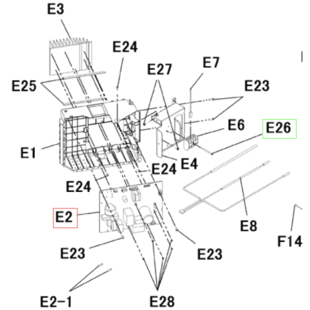 ENSEMBLE PLATINE 3F037138 18 DAIKIN Ref: 5022723